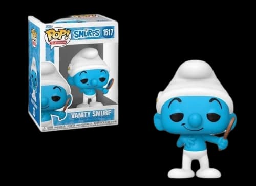 Funko Pop! Television: The Smurfs Vanity Smurf Figure #1517