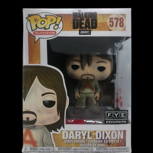 Funko Pop! Television The Walking Dead Daryl Dixon (Bloody) FYE Exclusive Figure #578