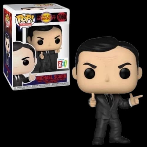 Funko Pop! Television: Threat Level Midnight Michael Scarn (Special Edition Sticker) Figure #1060