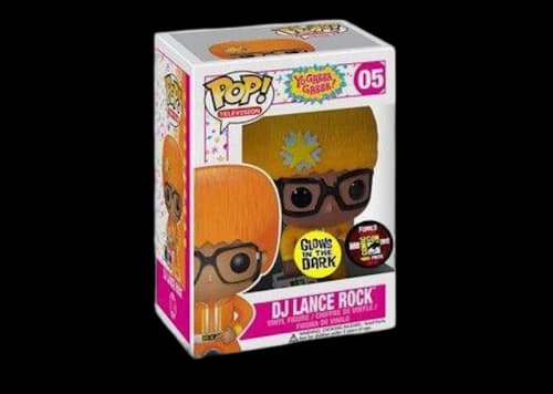 Funko Pop! Television Yo Gabba Gabba DJ Lance Rock (Glow) SDCC Figure #05