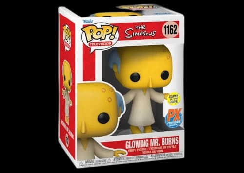 Funko Pop! Television The Simpsons Glowing Mr. Burns PX GITD Exclusive Figure #1162