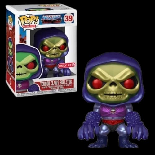 Funko Pop! Terror Claws Skeletor (Metallic) (Special Edition) Figure #39