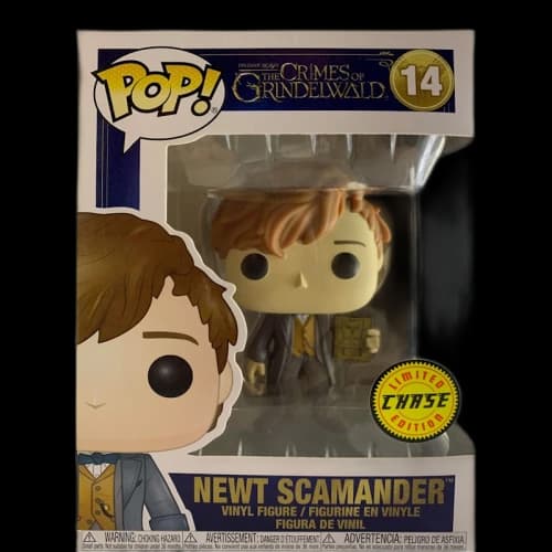 Funko Pop! The Crimes of Grindelwald Newt Scamander Chase Edition Figure #14