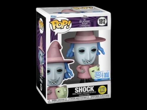 Funko Pop! The Nightmare Before Christmas Shock Glow in the Dark (EE Exclusive) Figure #1812