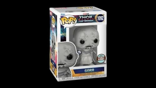 Funko Pop! Thor: Love and Thunder - Gorr the God Butcher Stormbreaker Funko Pop! Vinyl Figure #1092 Specialty Series Figure Black