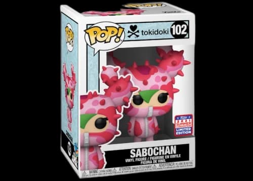 Funko Pop! Tokidoki Sabochan 2021 Summer Convention Exclusive Figure #102