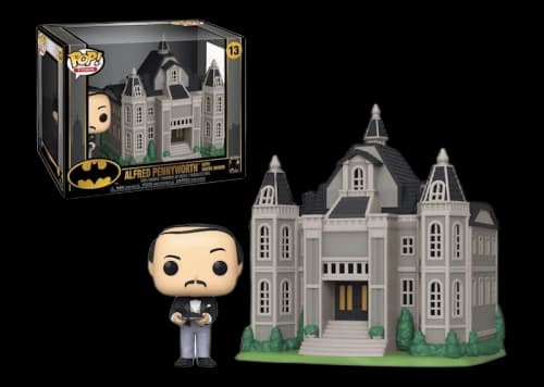 Funko Pop! Town Batman 80th Alfred Pennyworth with Wayne Manor Figure #13