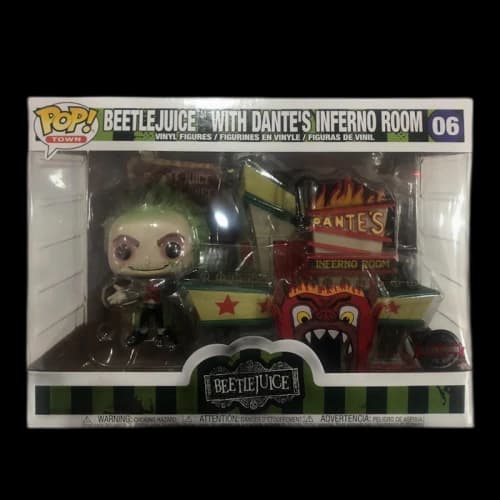 Funko Pop! Town Beetlejuice with Dante's Inferno Room Hot Topic Exclusive Figure #06