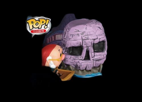 Funko Pop! Town Disney Classics Peter Pan Smee with Skull Rock 2022 Fall Convention Exclusive Figure #32