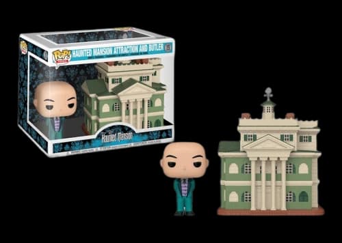 Funko Pop! Town Disney The Haunted Mansion Attraction and Butler Figure #19