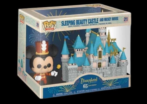 Funko Pop! Town Disneyland 65th Anniversary Sleeping Beauty Castle and Mickey Mouse Figure #21