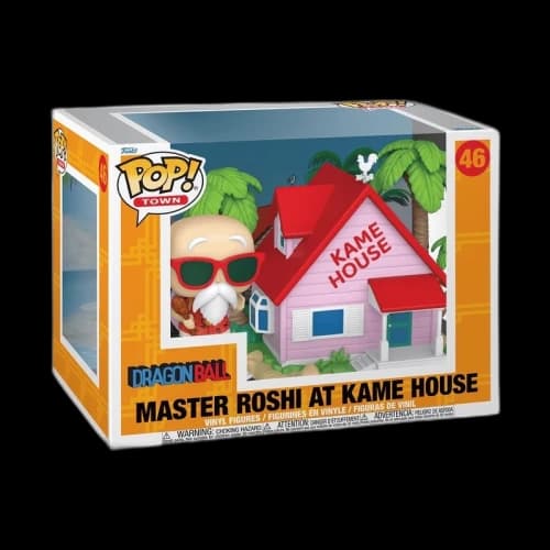 Funko Pop! Town Dragon Ball Master Roshi at Kame House #46