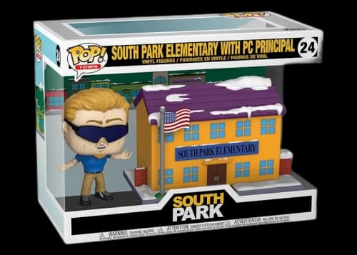 Funko Pop! Town South Park Elementary With PC Principal Figure #24