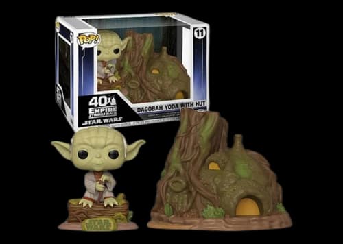 Funko Pop! Town Star Wars Dagobah Yoda with Hut Figure #11