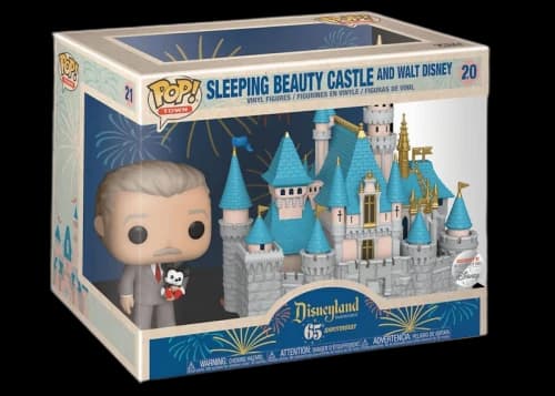 Funko Pop! Towns Disneyland Sleeping Beauty Castle and Walt Disney - Disney Parks Exclusive Figure #20