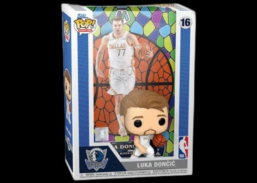 Funko Pop! Trading Cards Mosaic NBA Dallas Mavericks Luka Doncic Figure #16