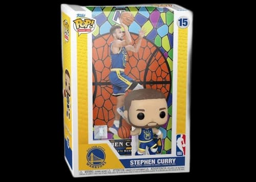 Funko Pop! Trading Cards Mosaic NBA Golden State Warriors Stephen Curry Figure #15