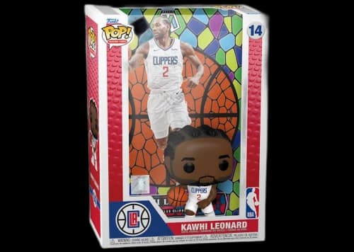 Funko Pop! Trading Cards Mosaic NBA Los Angeles Clippers Kawhi Leonard Figure #14