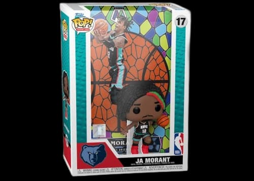 Funko Pop! Trading Cards Mosaic NBA Memphis Grizzlies Ja Morant Figure #17