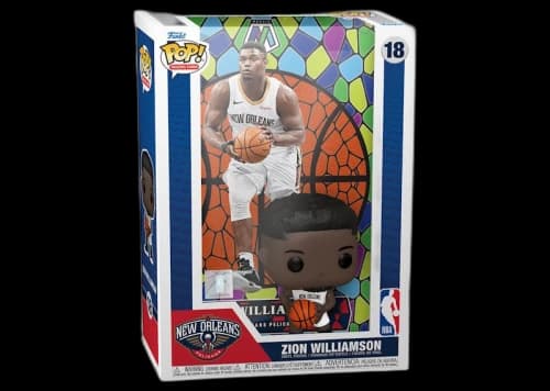 Funko Pop! Trading Cards Mosaic NBA New Orleans Pelicans Zion Williamson Figure #18