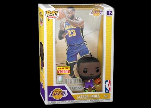 Funko Pop! Trading Cards NBA Los Angeles Lakers LeBron James Panini Exclusive Figure #02