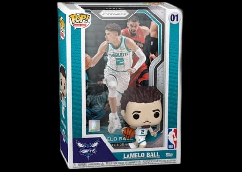 Funko Pop! Trading Cards NBA Panini Prizm Charlotte Hornets LaMelo Ball Figure #01