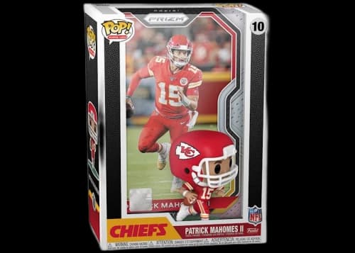 Funko Pop! Trading Cards NFL Panini Prizm Kansas City Chiefs Patrick Mahomes II Figure #10