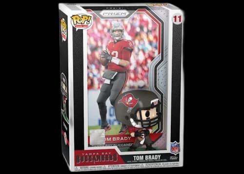 Funko Pop! Trading Cards NFL Panini Prizm Tampa Bay Buccaneers Tom Brady Figure #11