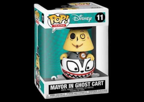 Funko Pop! Trains Disney Mayor in Ghost Cart Figure #11