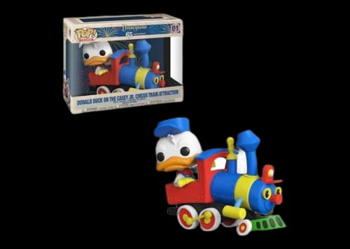 Funko Pop! Trains Disneyland Resort 65th Anniversary Donald Duck on the Casey Jr. Circus Train Attraction Figure #01