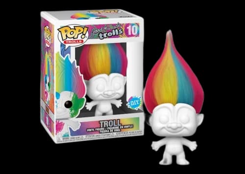 Funko Pop! Trolls Good Luck Troll DIY Figure #10