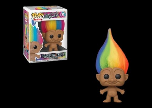 Funko Pop! Trolls Good Luck Trolls Rainbow Troll 10 Inch Figure #01