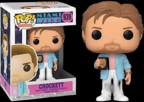 Funko Pop! TV Miami Vice Crockett Figure #939