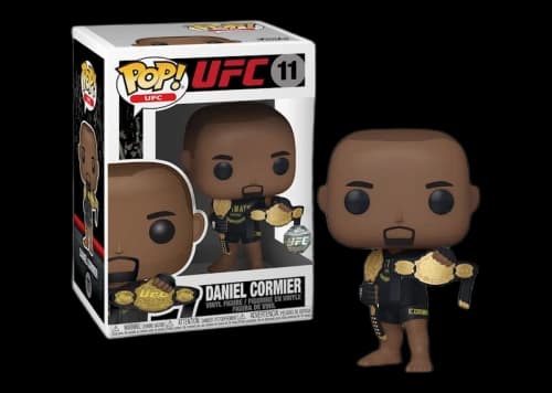 Funko Pop! UFC Daniel Cormier Two UFC Classic Championship Belts Figure #11