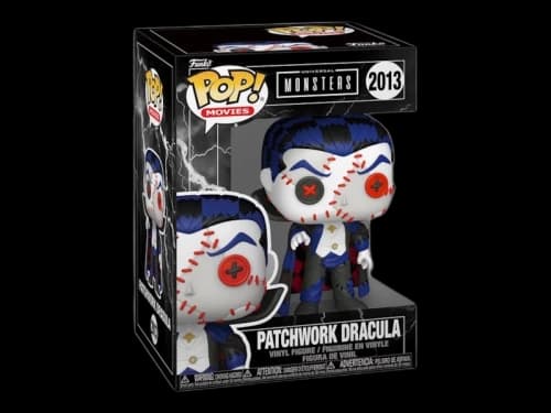 Funko Pop! Universal Monsters Patchwork Dracula Figure #2013