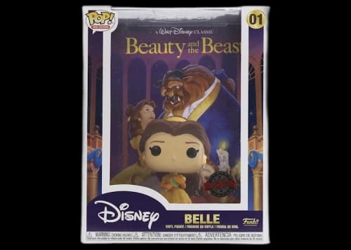 Funko Pop! VHS Covers Disney Beauty and the Beast Belle Special Edition Figure #01
