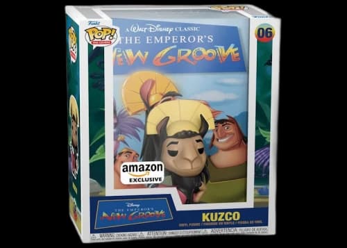 Funko Pop! VHS Covers Disney Emperor's New Groove Kuzco Amazon Exclusive Figure #06