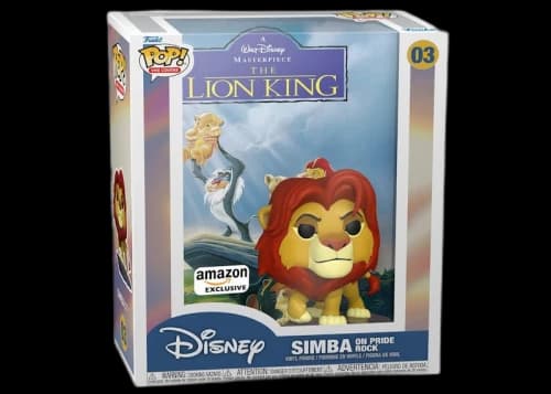 Funko Pop! VHS Covers Disney The Lion King Simba On Pride Rock Amazon Exclusive Figure #03