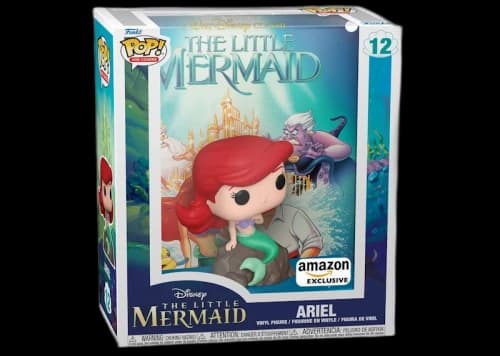 Funko Pop! VHS Covers Disney The Little Mermaid Ariel Amazon Exclusive Figure #12