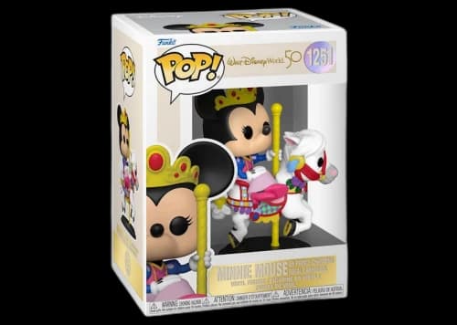 Funko Pop! Walt Disney World 50th Anniversary Minnie Mouse on Prince Charming Regal Carrousel Figure #1251