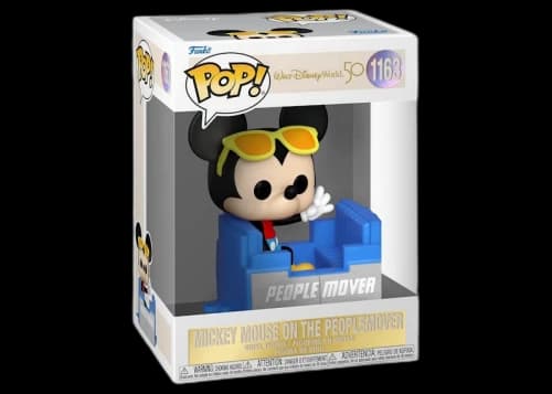Funko Pop! Walt Disney World 50th Mickey Mouse On The Peoplemover Figure #1163