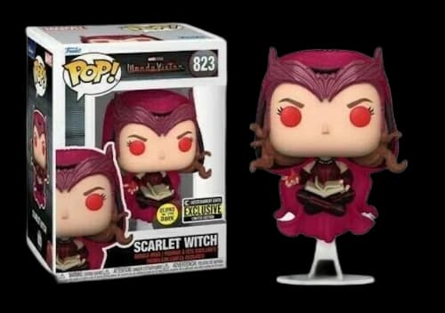 Funko Pop! Wanda Vision: Scarlet Witch (Glow)(Entertainment Earth) Figure #823
