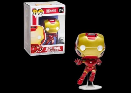 Funko Pop! WEB Iron-Man Disney Exclusive Bobble-Head Figure #616