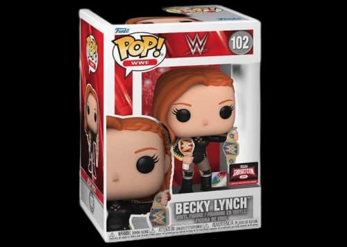 Funko Pop! WWE Becky Lynch (With Belt) Target Con 2022 Exclusive Figure #102