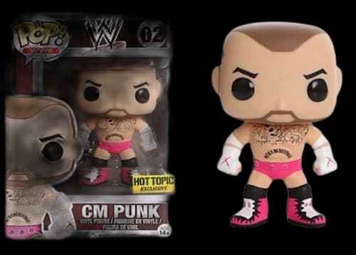Funko Pop! WWE CM Punk Hot Topic Exclusive Figure #02