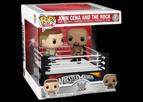 Funko Pop! WWE John Cena and The Rock 2-Pack