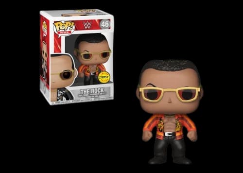 Funko Pop! WWE The Rock Old School (Chase) Figure #46