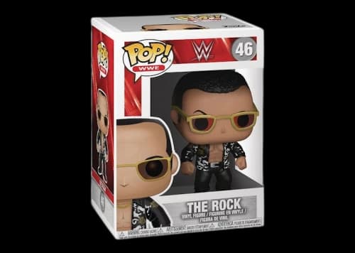Funko Pop! WWE The Rock Old School Figure #46