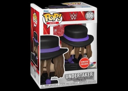 Funko Pop! WWE Undertaker GameStop Exclusive Figure #106