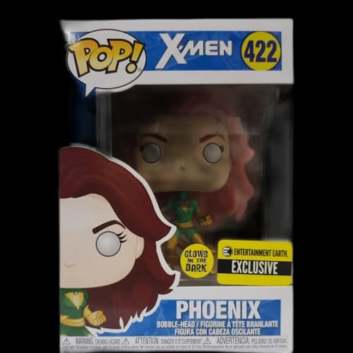 Funko Pop! X-Men Phoenix (Glow) Entertainment Earth Exclusive Figure #422